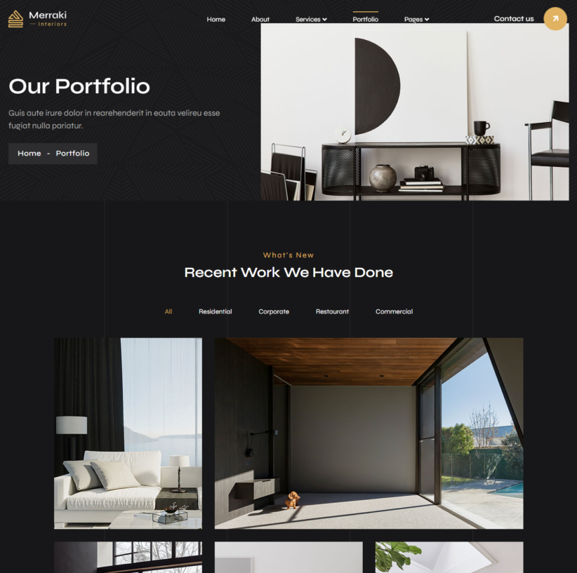 Architecture WordPress Theme | Interior Design WordPress Theme