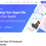 App Landing WordPress-thema