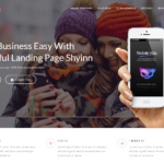 Shyinn - Tema WordPress pentru aplicația cu o pagină