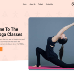 Шаблон целевой страницы Yoga Unbounce