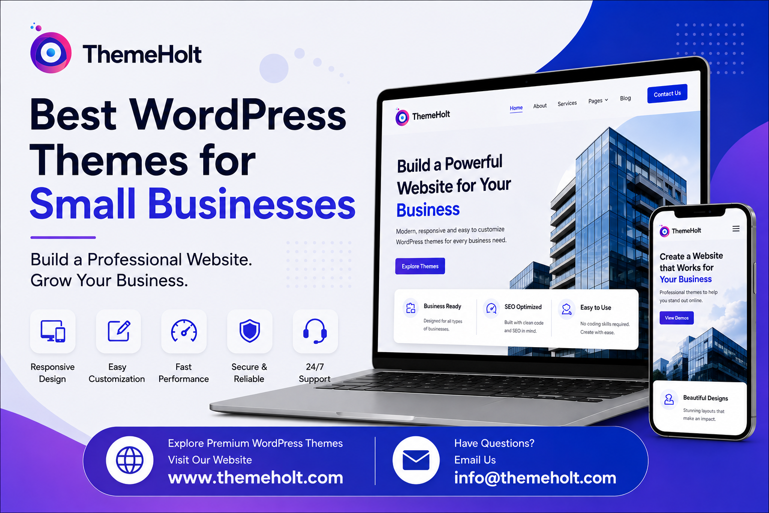 Best WordPress Themes for Small Business